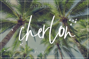 Cherlon Font Font Download