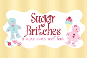 PN Sugar Britches Font Download
