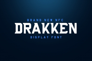 DRAKKEN EXCLUSIVE DISPLAY FONT Font Download