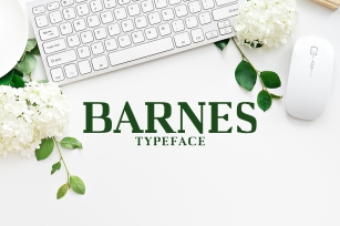 Barnes Serif Typeface Font Download