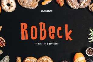 RoBeck - Fun Display Font Font Download
