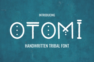 Otomi - Tribal Style Font Font Download