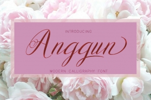 Anggun Script Font Download