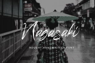 Nagasaki Brush Font Font Download