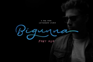 Bigunna - Font Duo Font Download