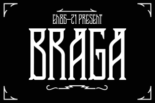 Braga & extras Font Download