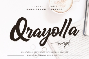Qrayolla Script Font Download