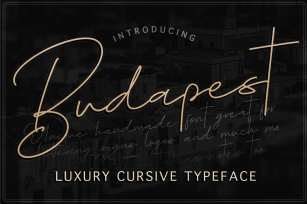 Budapest Script Font - 6 Fonts Font Download
