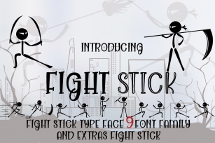 FIGHT STICK Font Download
