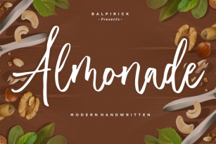 Almonade YH - Handwritten Font Font Download