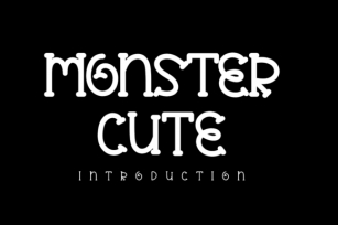 Monster Cute Font Download