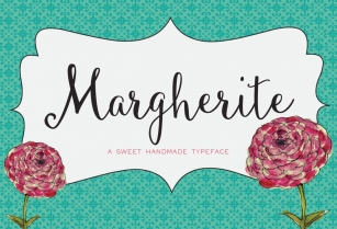 Margherite Script + Bonus Frames Font Download