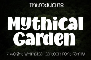 Mythical Garden Font Download