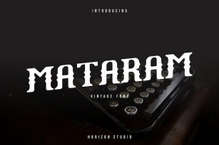 Mataram Font Download