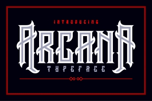 Arcana Typeface Font Download