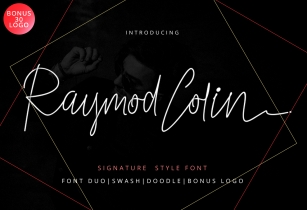 Raymod Colin Font Duo Font Download