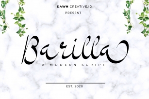Barilla Font Download