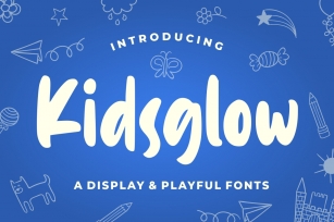 Kidsglow - Fun Fonts Font Download