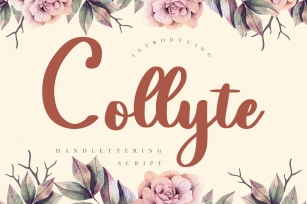 Collyte Handlettering Script Font Download