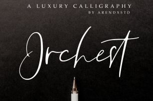 Orchest Luxury Calligraphy Font Font Download