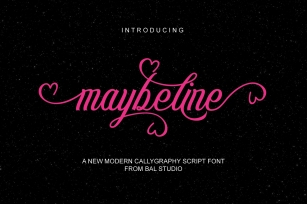 maybeline Font Download