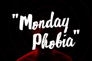Monday Phobia Font Download