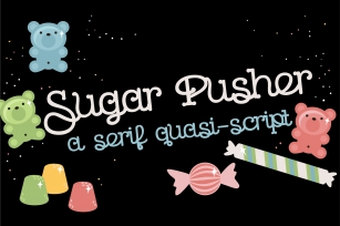 ZP Sugar Pusher Font Download