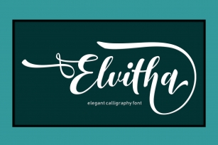 Elvitha Script Font Download