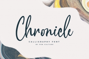 Chronicle Calligraphy Font Font Download