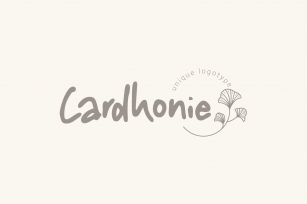 Cardhonie Font Download