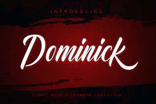 Dominick Script Font Font Download