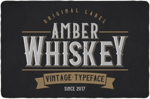 Amber Whiskey Font Download