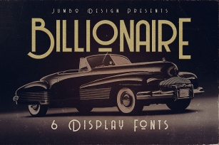 Billionaire - Display Font Font Download