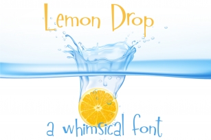 PN Lemon Drop Font Download