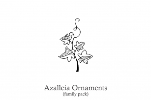 Azalleia Ornaments Family Pack Font Download
