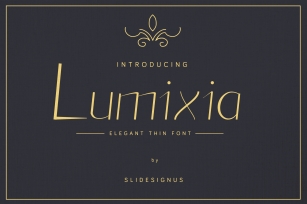 Lumixia - Great Sans Serif Font Download