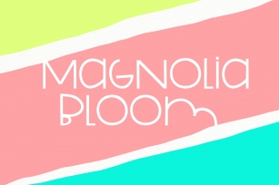 Magnolia Bloom: Handwritten Font Font Download