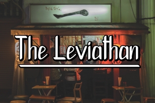 The Leviathan Font Download