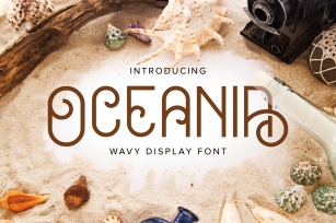Oceania Display Font Font Download