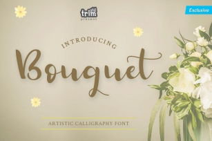 Bouquet - Artistic Calligraphy Font Font Download