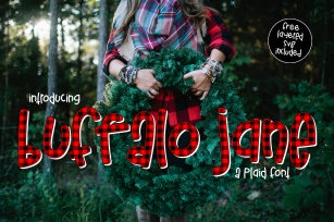 Buffalo Jane a Plaid Font Font Download
