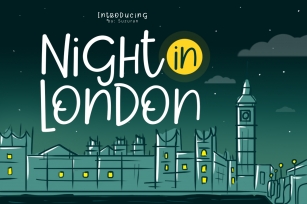 Night in London Font Download