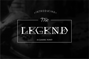 The Legend Font Font Download