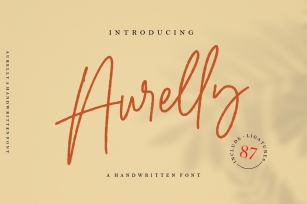 Aurelly Signature Font Download