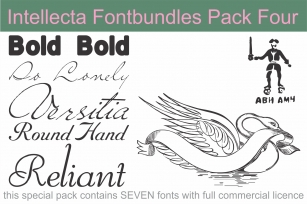 Intellecta Fontbundles Pack Four Font Download