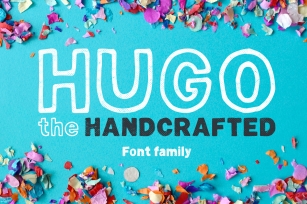 Hugo - The huge handlettered family Font Download