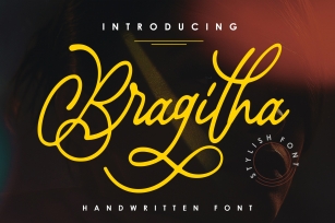 Bragitha - Stylish Font Font Download