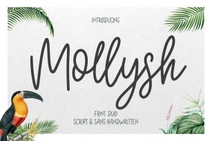 Mollysh Calligraphy Font Font Download