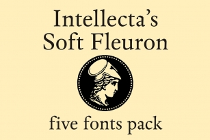 Soft Fleurons Pack - five fonts Font Download