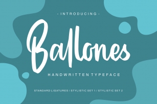Ballones Script Font Download